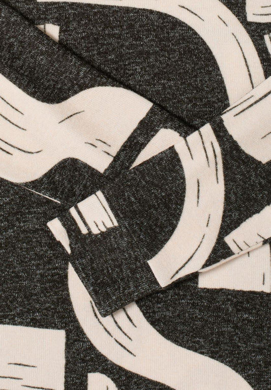 Gemustertes Melange Shirt