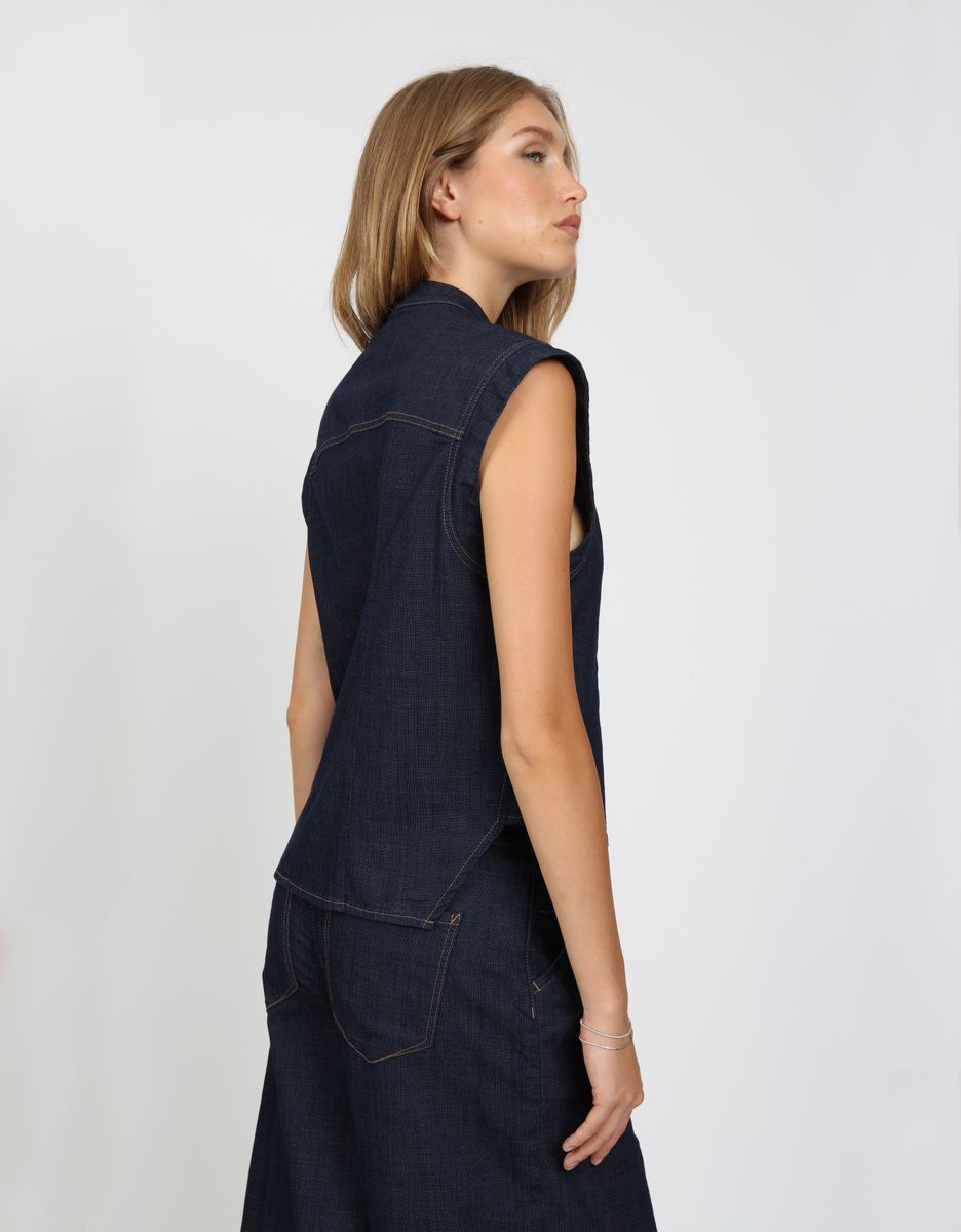 94LARA VEST - relaxed fit