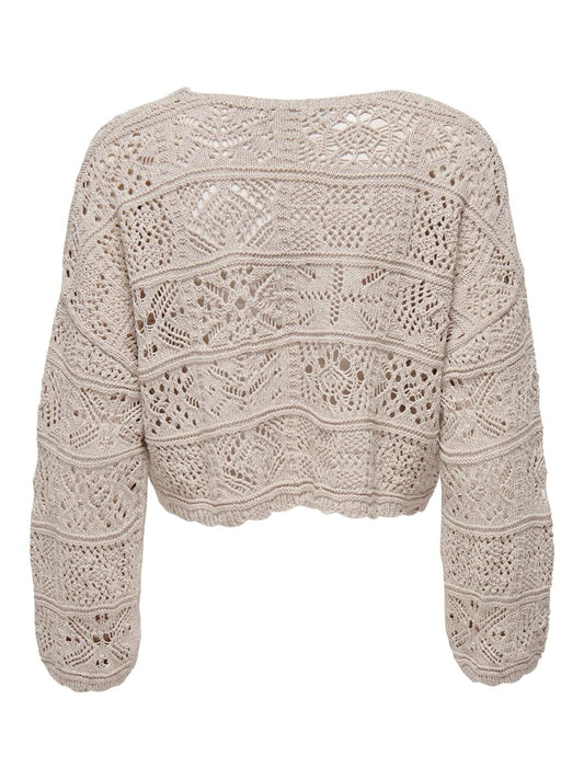 ONLBEACH LIFE 7/8 TIE CARDIGAN KNT NOOS