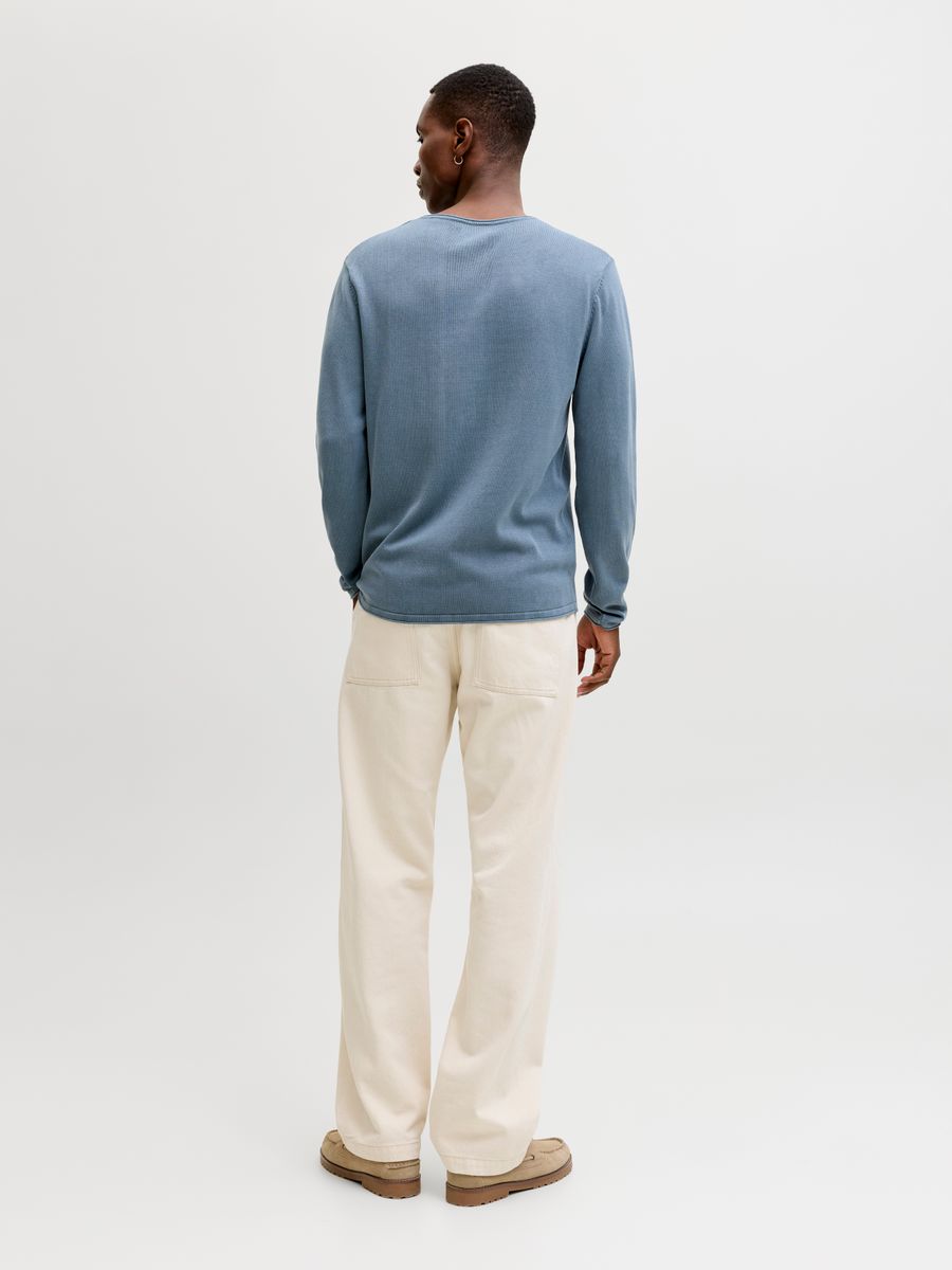 JJELEO KNIT CREW NECK NOOS
