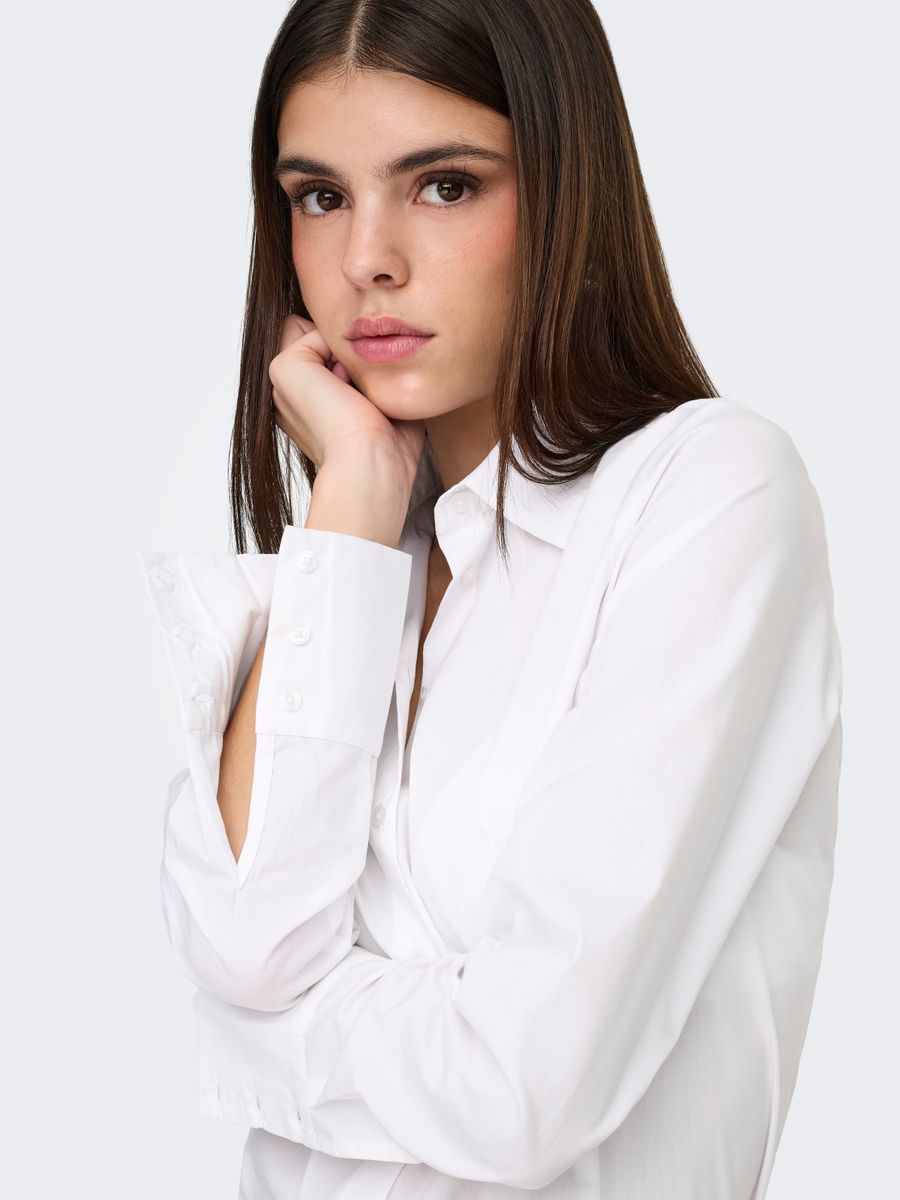 ONLBERSA LS FITTED SHIRT WVN CC