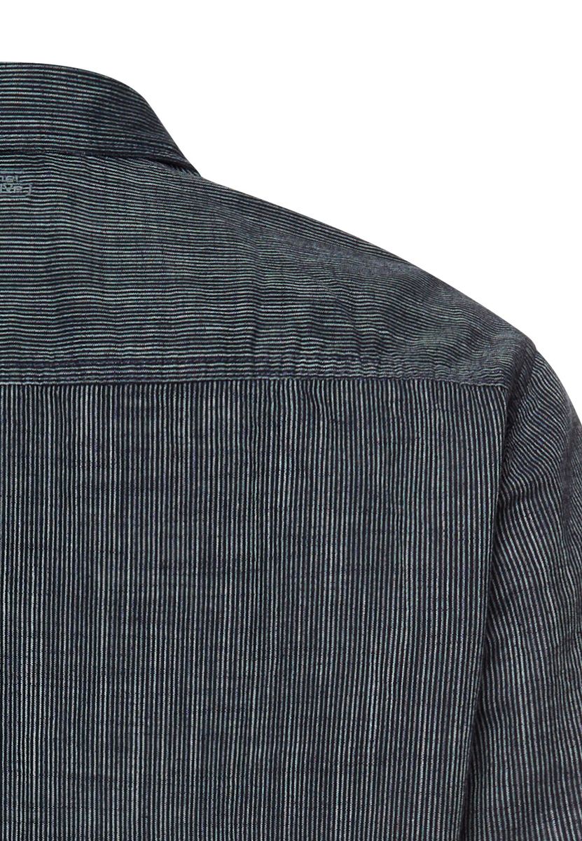 Kurzarmhemd mit Kontrastdetails