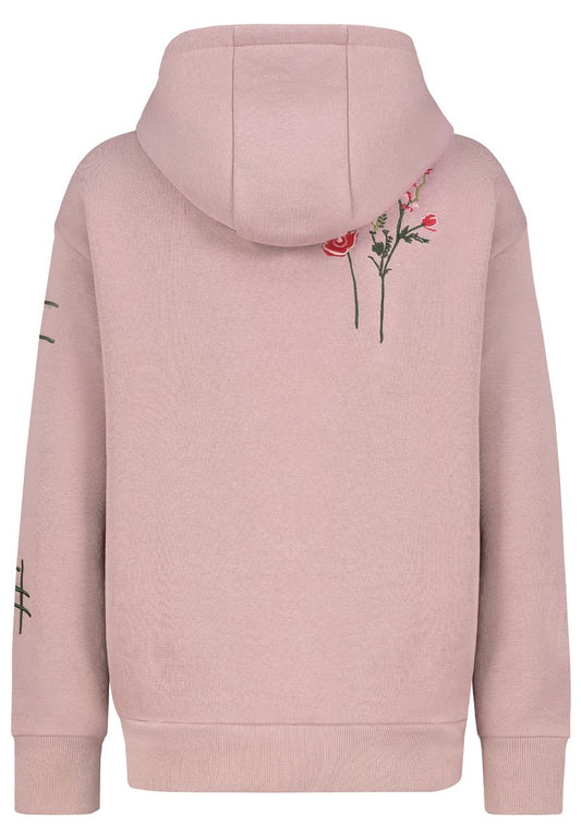 DOB Sweat, langarm, Kapuze mit Abnä