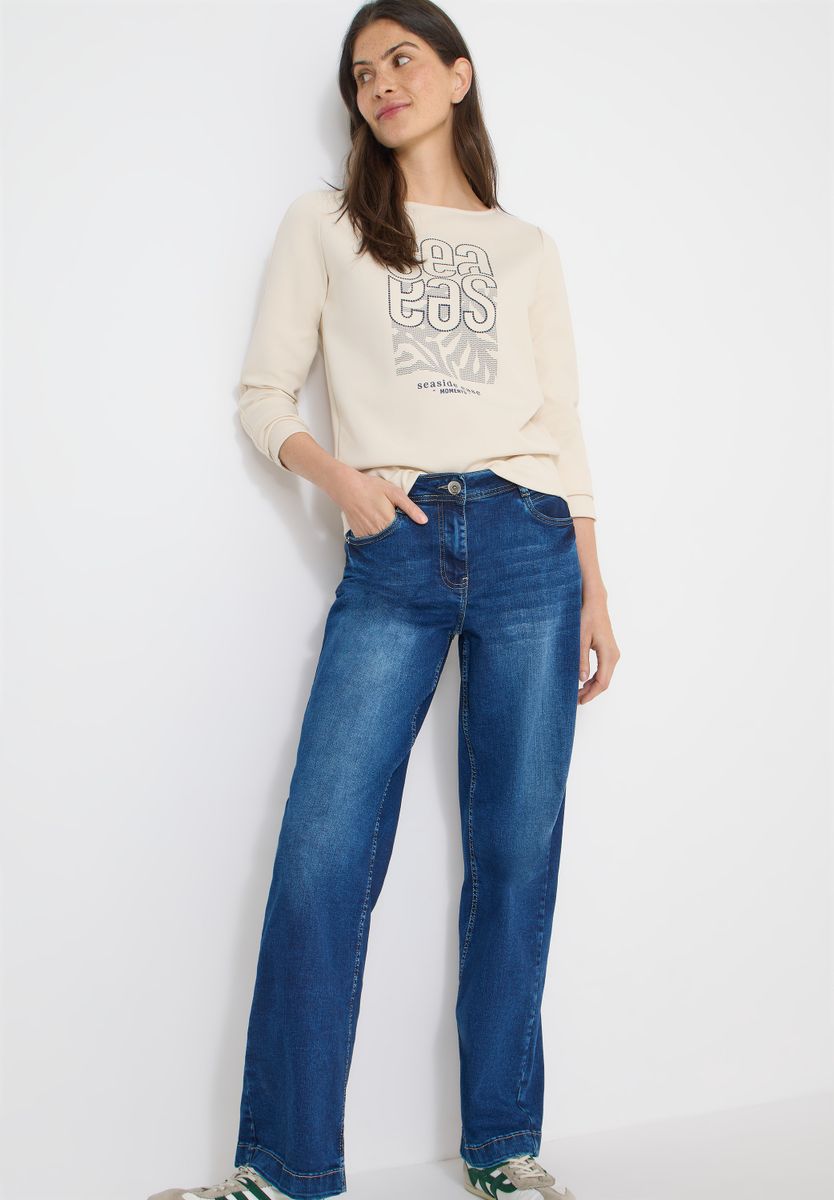 Shirt mit Stickerei