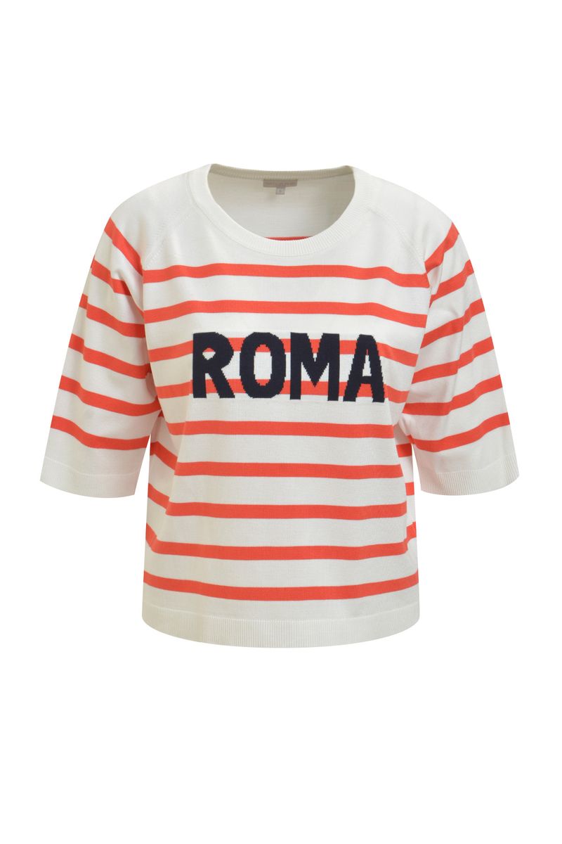 oversize pullover with 1/2 raglan sleeves
