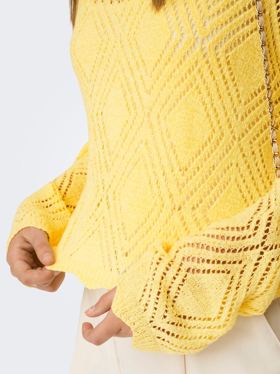 ONLPAMELA LS STRUCT PULLOVER CC KNT