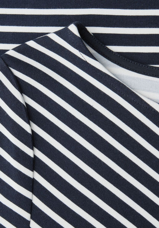 Midi-Kleid mit Knotendetail