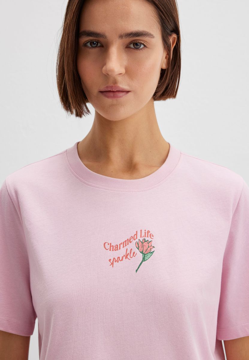 FLOWER PRINTED TSHIRT