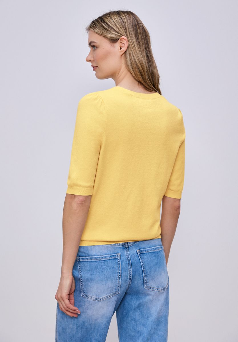 Pullover in Unifarbe