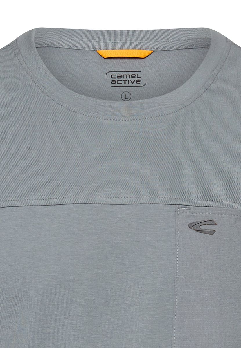 T-Shirt mit Brusttasche
