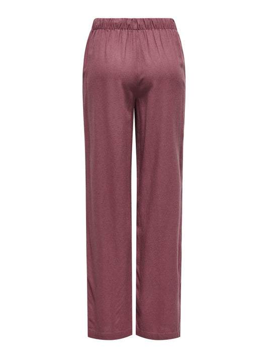 ONLGOA MW LINEN BL PULL-UP PANT CC PNT