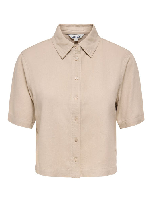 ONLGOA S/S LINEN BL SHIRT CC PNT