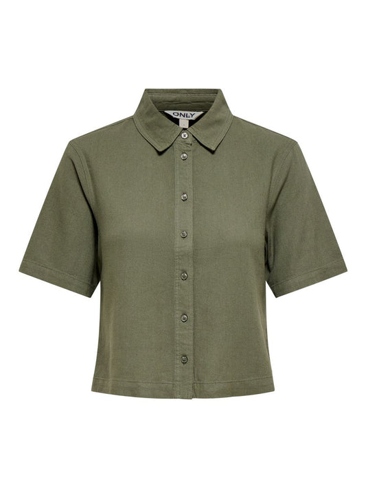 ONLGOA S/S LINEN BL SHIRT CC PNT