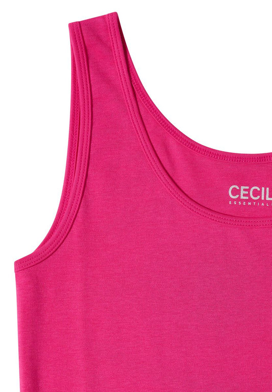 Basic Top aus reiner Baumwolle