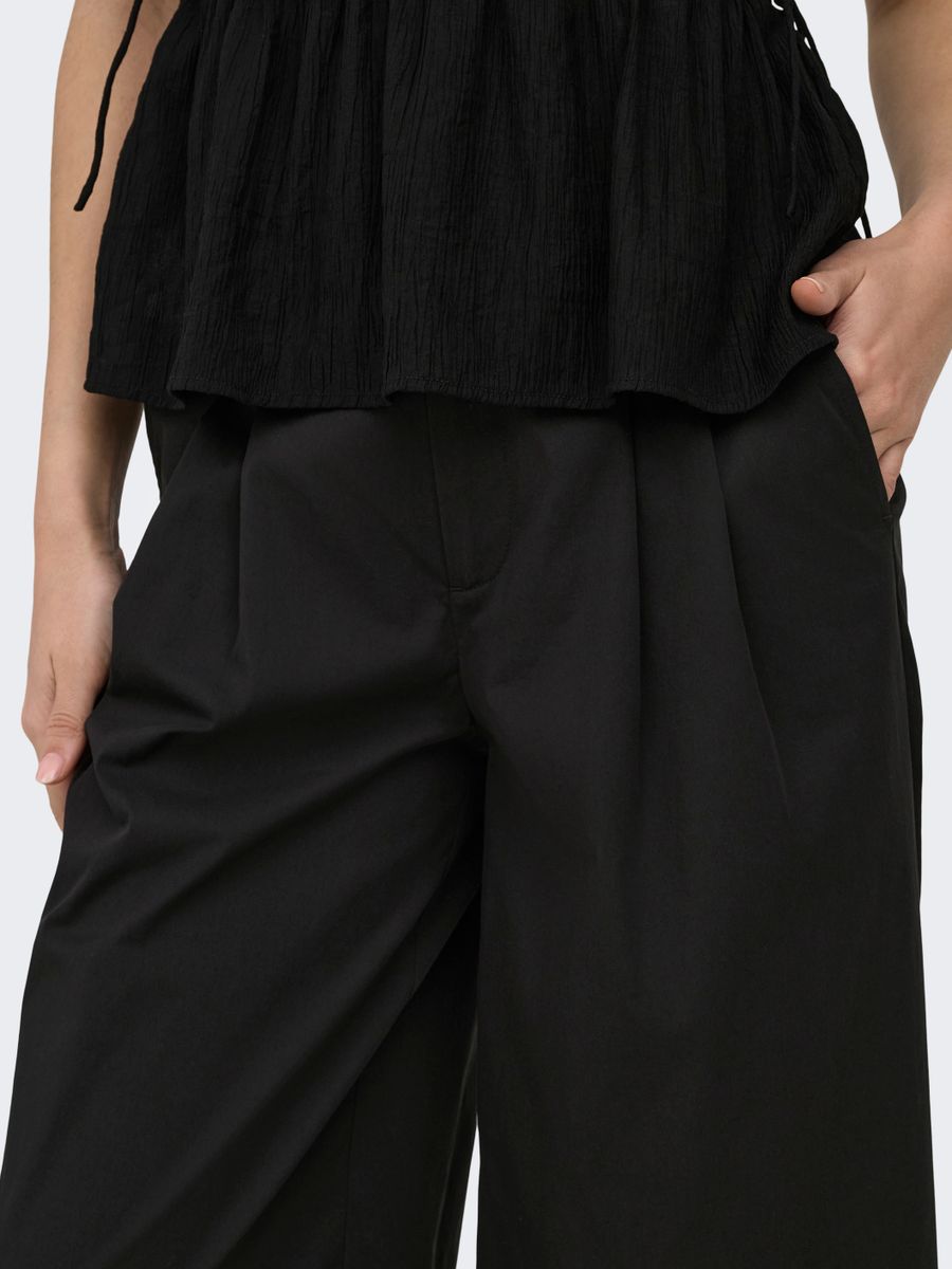 ONLTANNY MW PLEAT CULOTTE PANT CC PNT