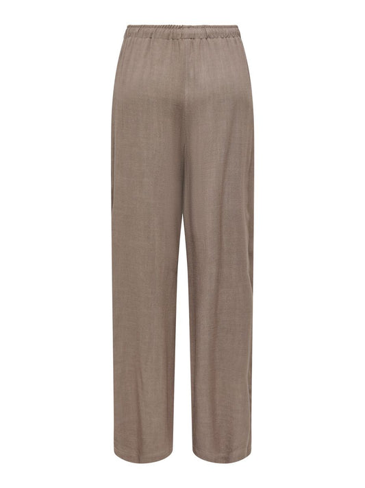 ONLSIESTA MW PULL-UP LINEN BL PNT NOOS