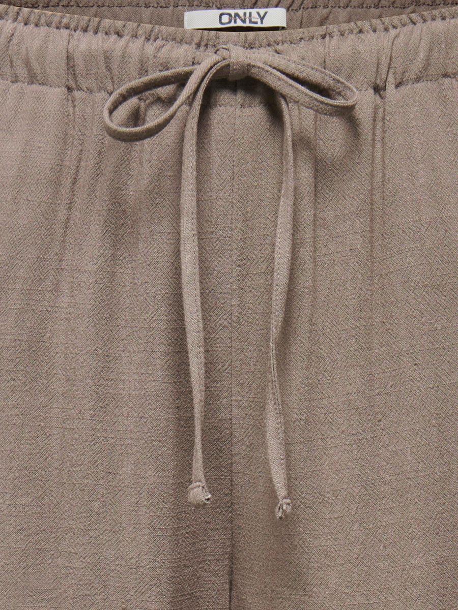 ONLSIESTA MW PULL-UP LINEN BL PNT NOOS