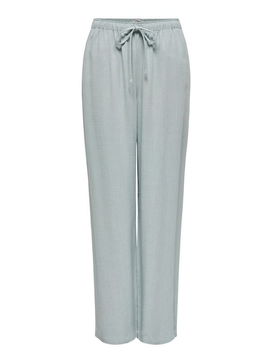 ONLSIESTA MW PULL-UP LINEN BL PNT NOOS