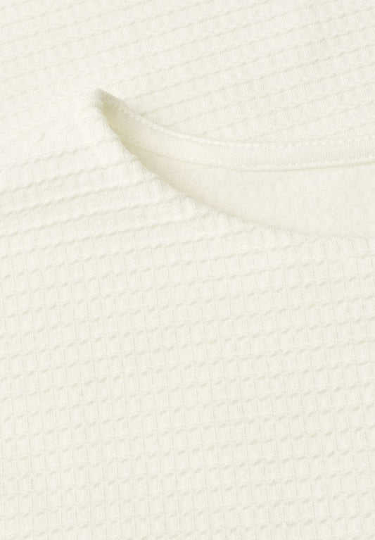 Dropped Shoulder Shirt mit Struktur