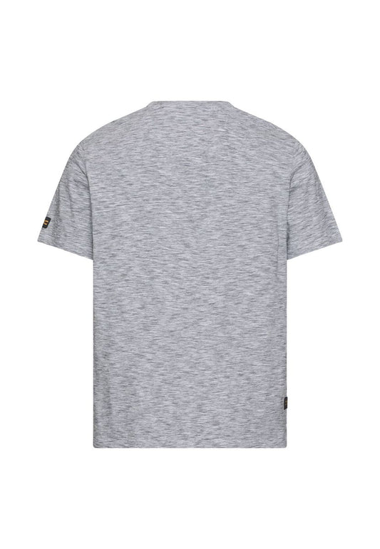 T-Shirt mit Knopfleiste