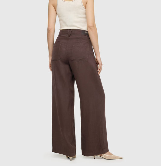 MAC JEANS - WENDY 2.3, Linen Tencel Cotton Mix