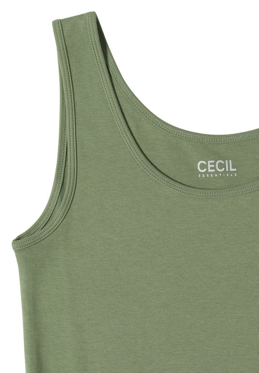 Basic Top aus reiner Baumwolle
