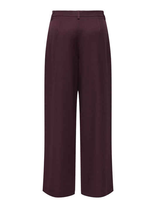 ONLHATTIE HW PLEAT STR PANT TLR NOOS
