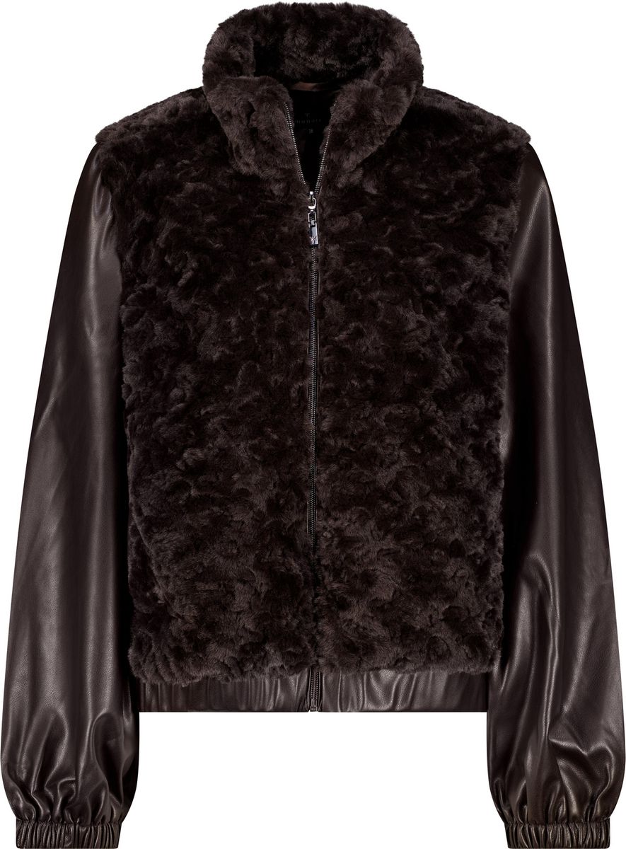 Jacke mit Kunstfell