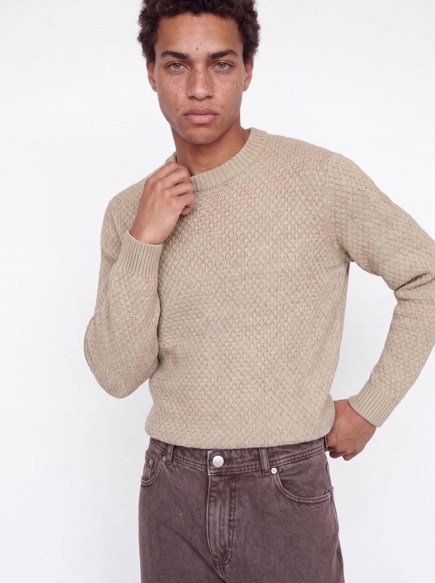 JJBLAKE KNIT CREW NECK SN