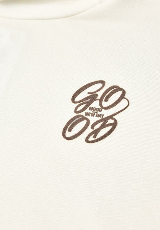 Langarm Shirt mit Turtle Neck und Print