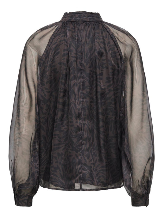 ONLLUMERIA L/S TIE BLOUSE WVN