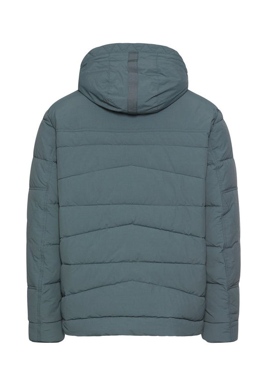 Steppjacke mit abnehmbarer Kapuze
