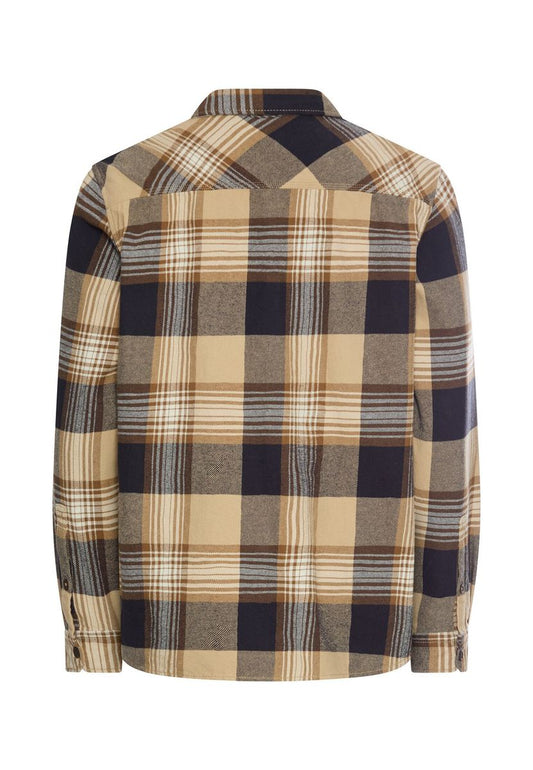 Flanellkaro-Hemd mit Brusttasche