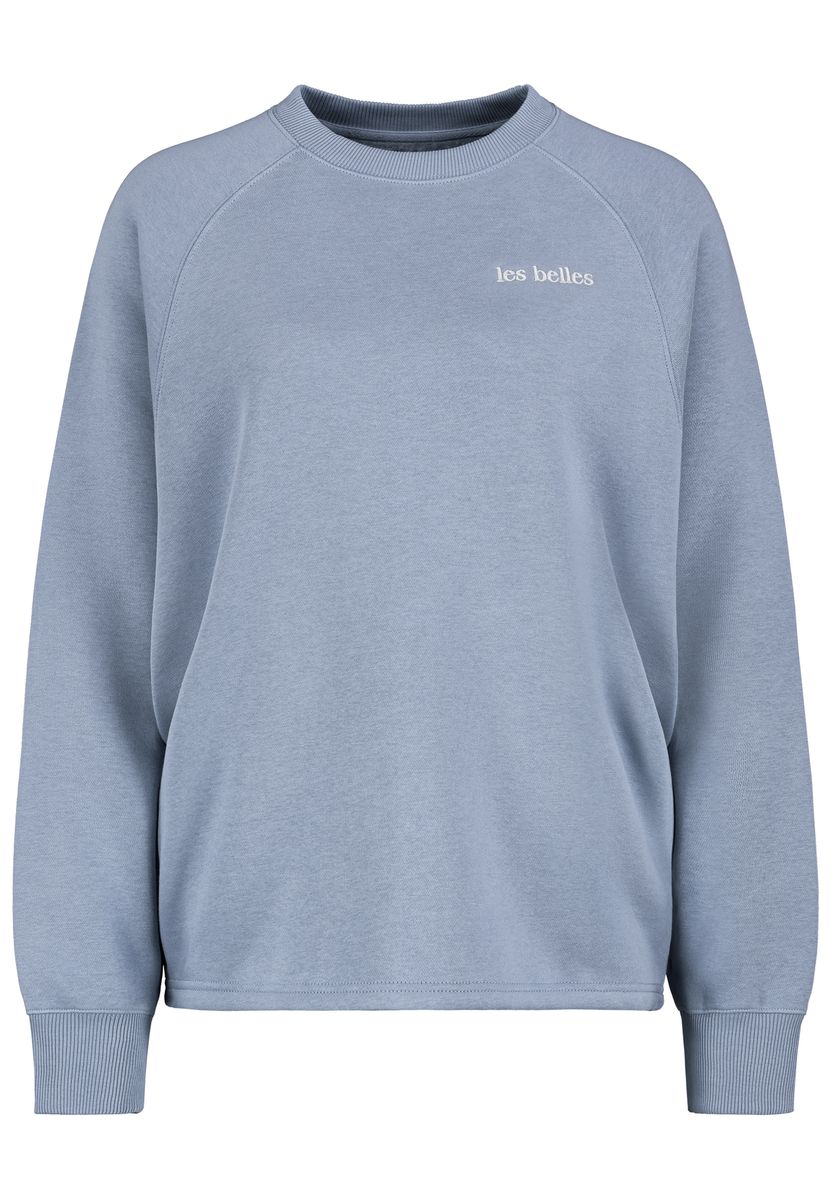 DOB Sweat, Raglanärmel, breite Ripp