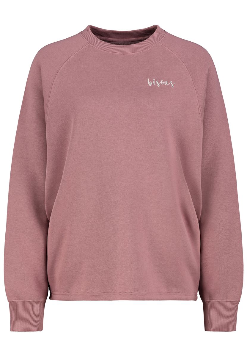 DOB Sweat, Raglanärmel, breite Ripp