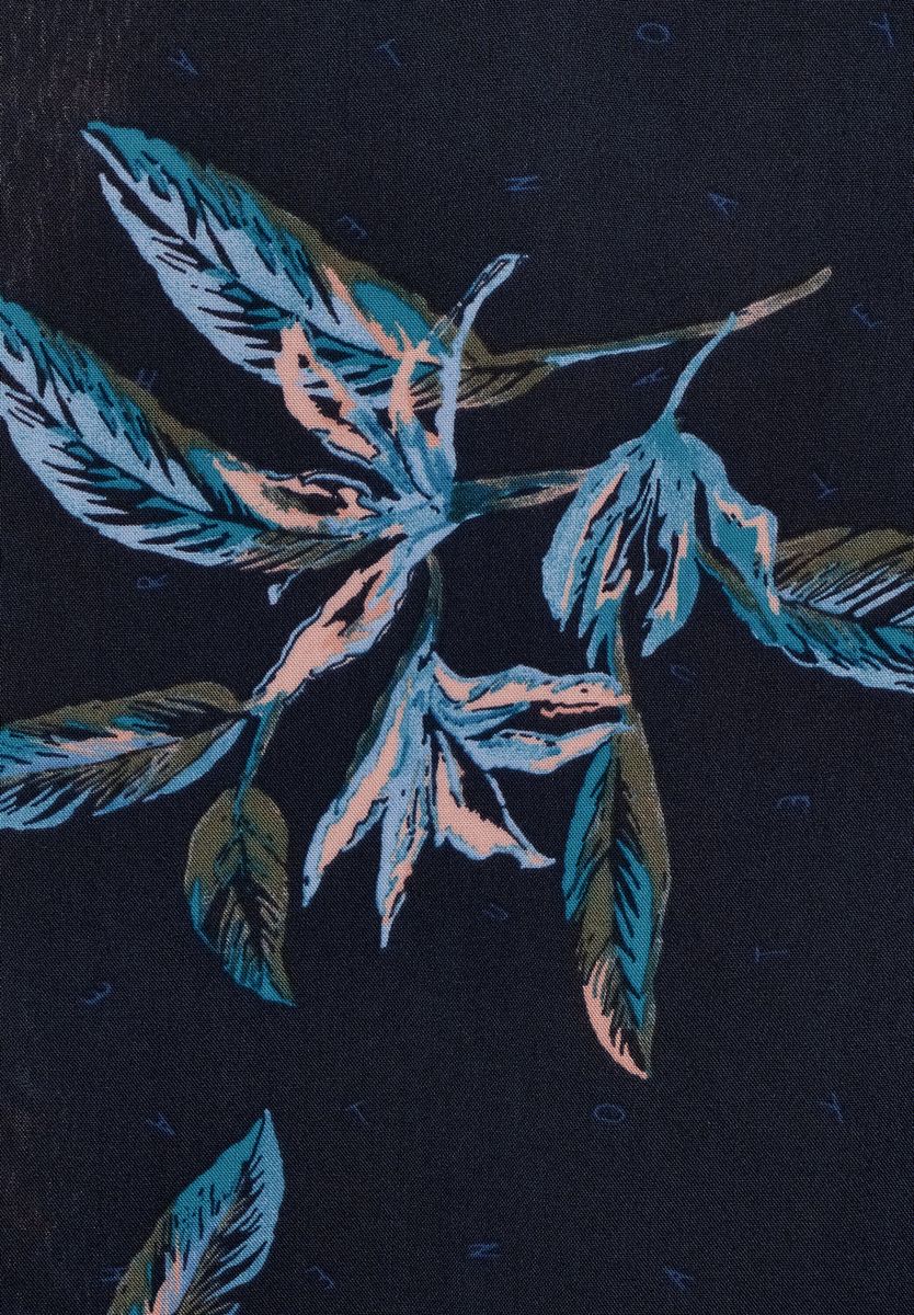 Bluse mit Blättermuster