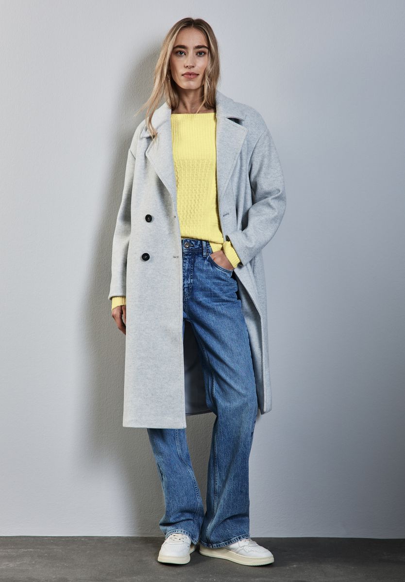 Strukturmix-Pullover