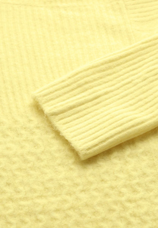 Strukturmix-Pullover