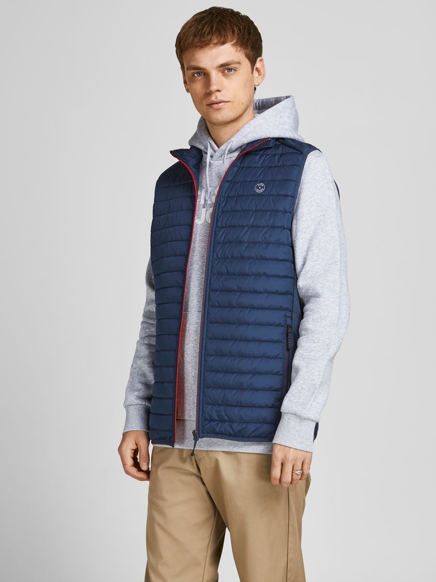 JJEMULTI BODYWARMER COLLAR