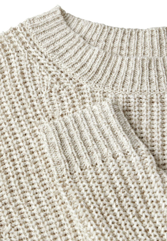 Pullover mit Strickmuster