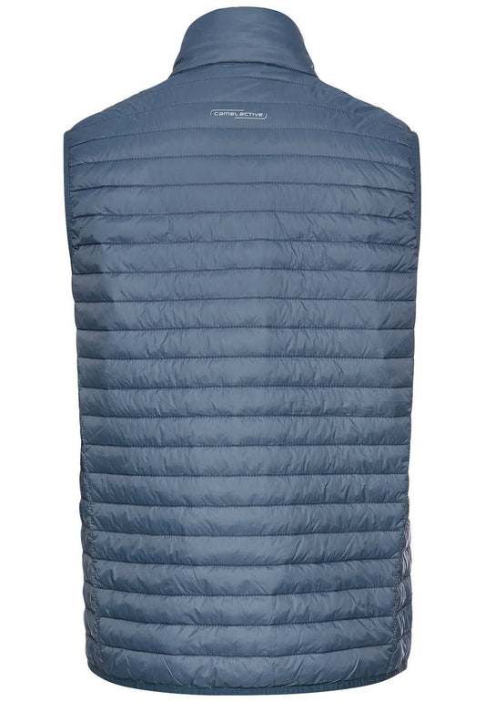 Steppweste mit Stehkragen