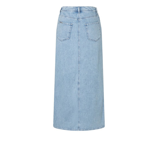MAC JEANS - MAXI SKIRT, Fluent comfort denim