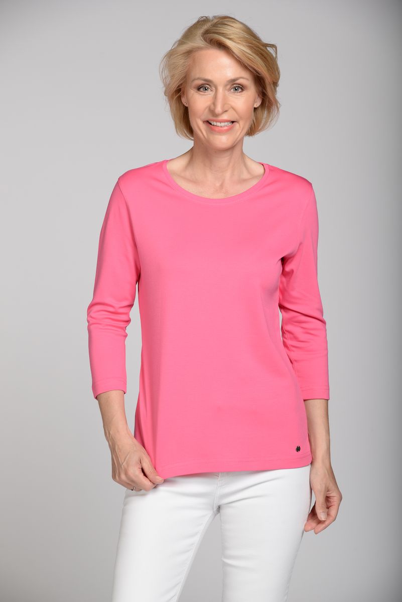 Rdh.-Shirt, 3/4 Arm, uni