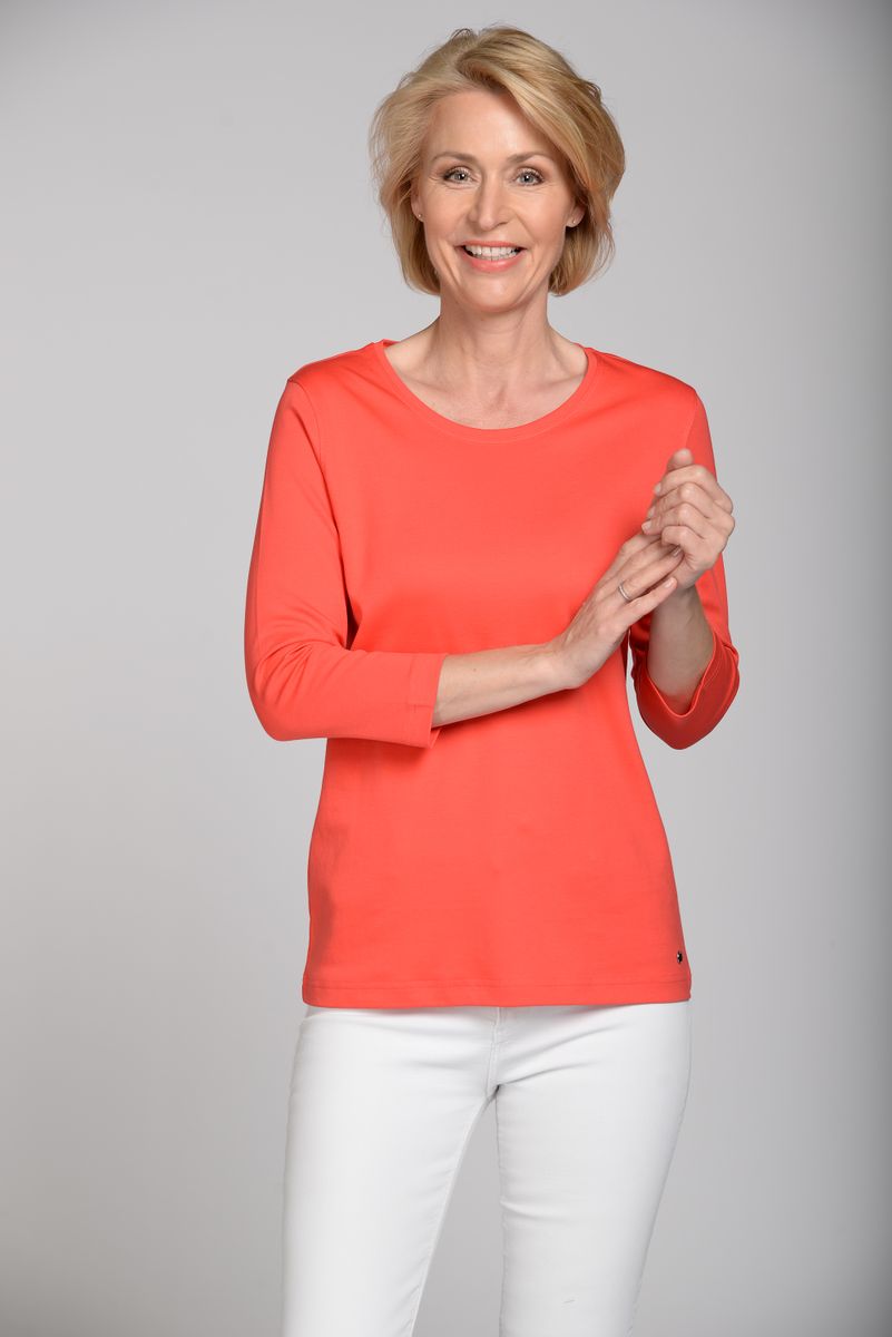 Rdh.-Shirt, 3/4 Arm, uni