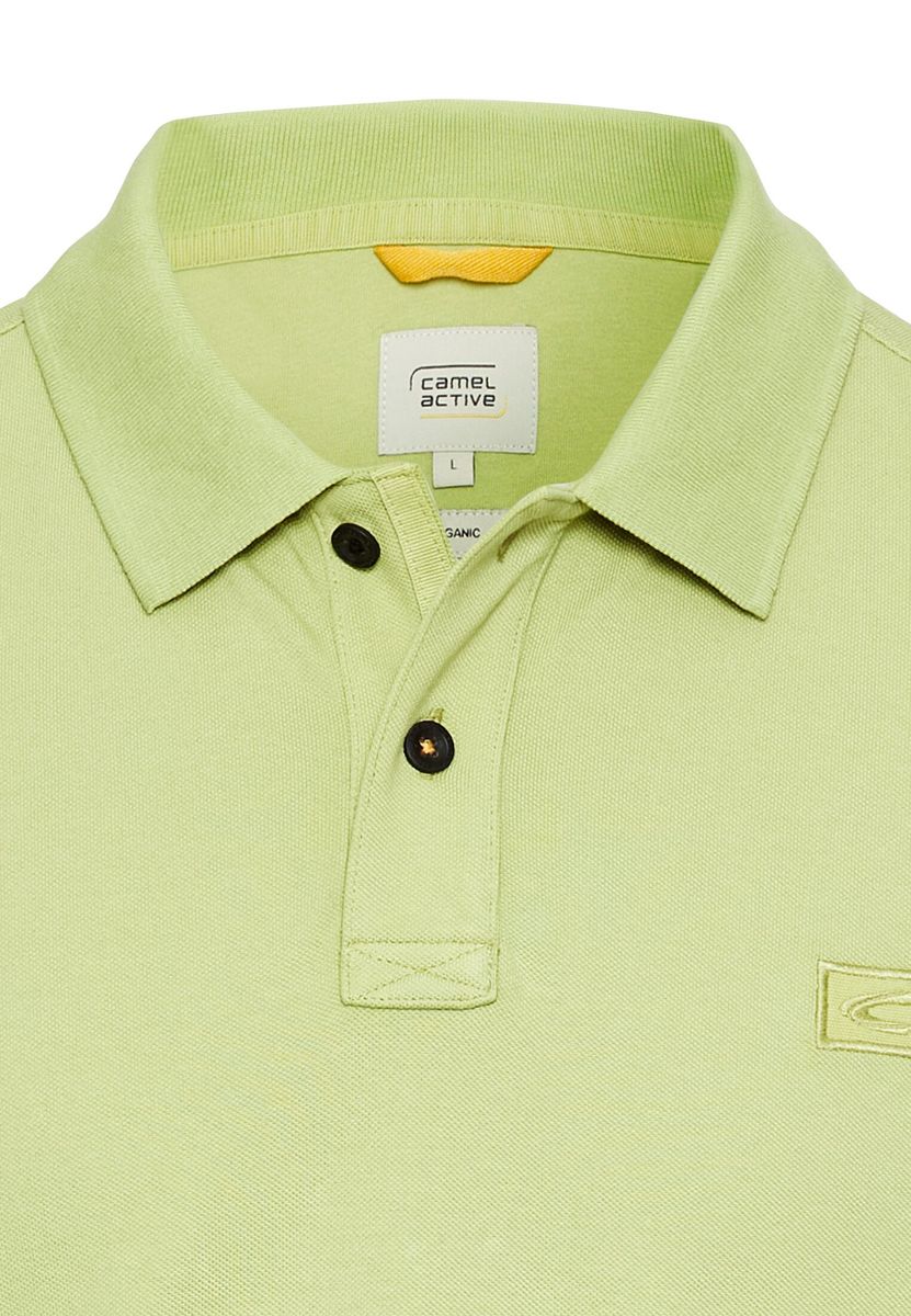 Kurzarm Poloshirt aus Baumwolle