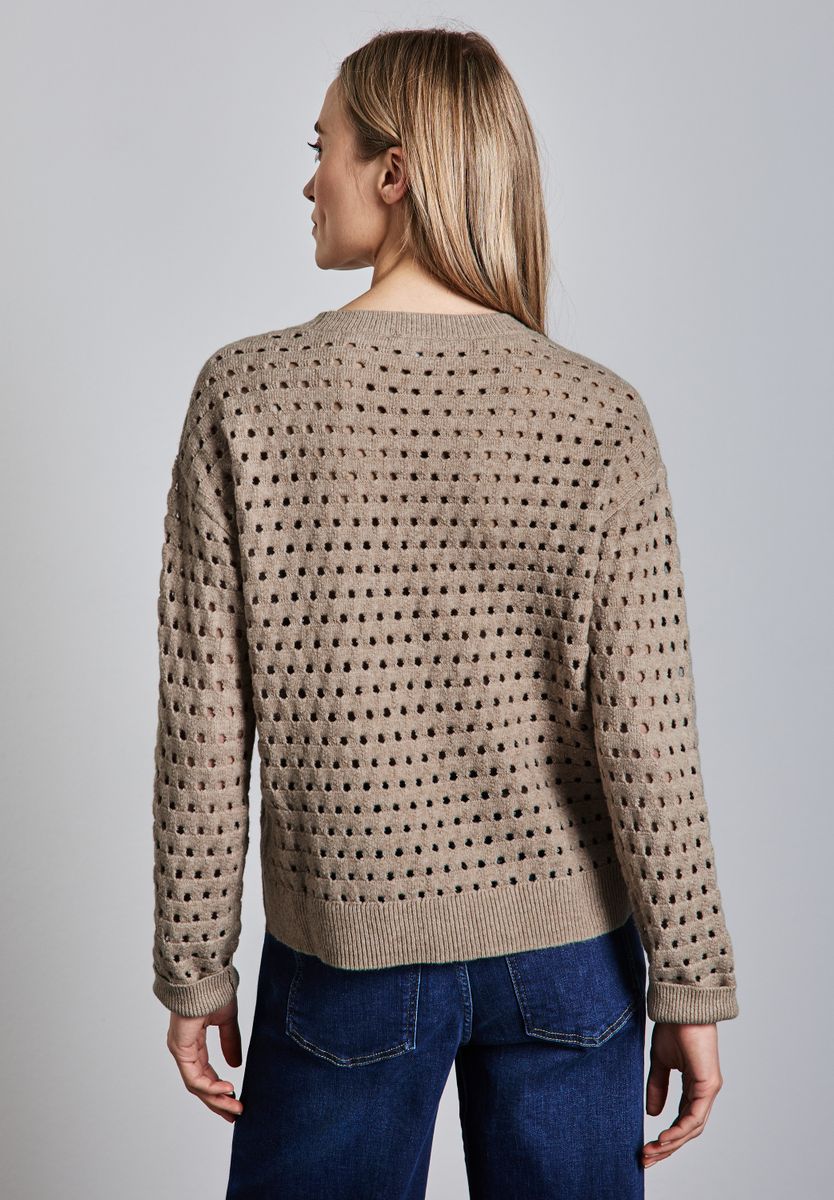 Strukturpullover