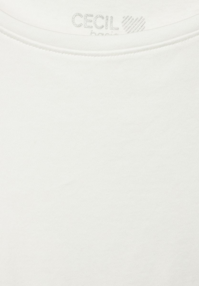 Basic Shirt in Unifarbe