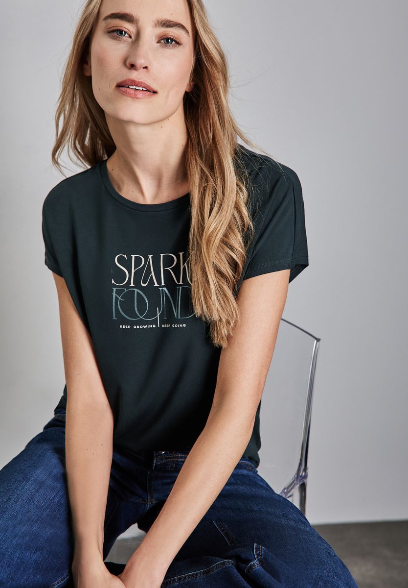 T-Shirt mit Wording