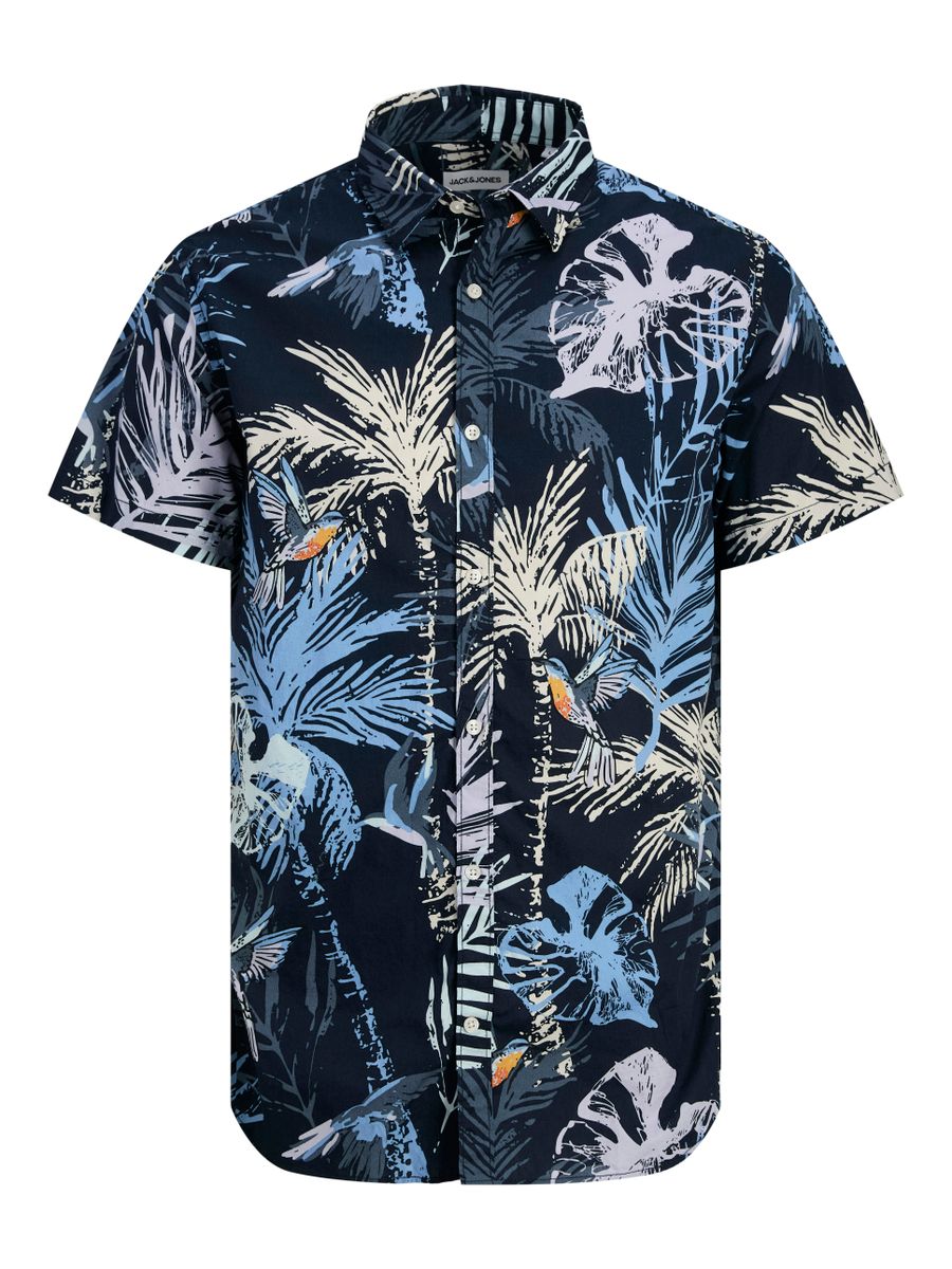 JJHAWAII AOP SHIRT SS LN