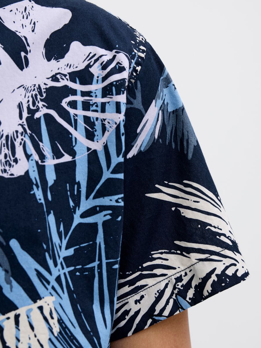 JJHAWAII AOP SHIRT SS LN